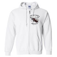 Twisters Not My First Tornado Full Zip Hoodie