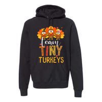 Thanksgiving NICU Nurse Team Tiny Turkeys in Fall Premium Hoodie