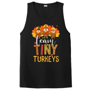 Thanksgiving NICU Nurse Team Tiny Turkeys in Fall PosiCharge Competitor Tank