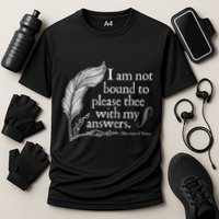 Theatre Nerd Not Bound To Please Thee Gift Shakespeare Performance Shirt