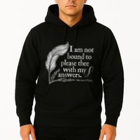 Theatre Nerd Not Bound To Please Thee Gift Shakespeare Hoodie