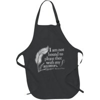 Theatre Nerd Not Bound To Please Thee Gift Shakespeare Apron