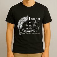 Theatre Nerd Not Bound To Please Thee Gift Shakespeare T-Shirt