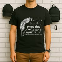 Theatre Nerd Not Bound To Please Thee Gift Shakespeare T-Shirt