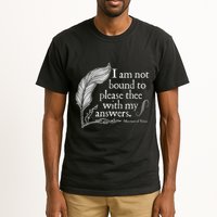 Theatre Nerd Not Bound To Please Thee Gift Shakespeare Tall T-Shirt