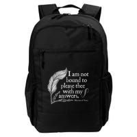 Theatre Nerd Not Bound To Please Thee Gift Shakespeare Backpack