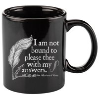 Theatre Nerd Not Bound To Please Thee Gift Shakespeare 11oz C Handle Ceramic Mug