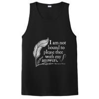 Theatre Nerd Not Bound To Please Thee Gift Shakespeare PosiCharge Competitor Tank