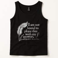 Theatre Nerd Not Bound To Please Thee Gift Shakespeare Tank Top