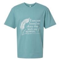 Theatre Nerd Not Bound To Please Thee Gift Shakespeare Sueded Cloud Jersey T-Shirt