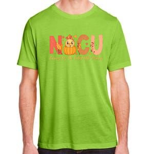 Thanksgiving Nicu Nurse Caring For The Cutest Little Turkey Adult ChromaSoft Performance T-Shirt