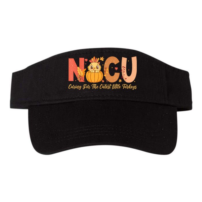 Thanksgiving Nicu Nurse Caring For The Cutest Little Turkey Valucap Bio-Washed Visor