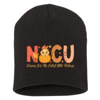 Thanksgiving Nicu Nurse Caring For The Cutest Little Turkey Short Acrylic Beanie