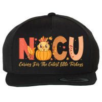 Thanksgiving Nicu Nurse Caring For The Cutest Little Turkey Wool Snapback Cap