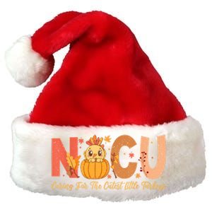 Thanksgiving Nicu Nurse Caring For The Cutest Little Turkey Premium Christmas Santa Hat