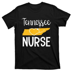 Tennessee Nurse Nurses RN Tennessee Nursing State T-Shirt