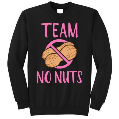 Team No Nuts Girl Gender Reveal Party Sweatshirt