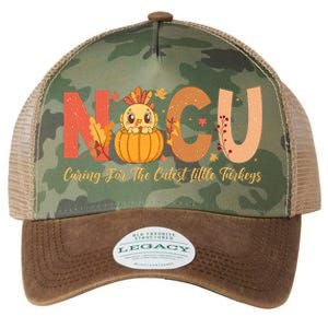 Thanksgiving Nicu Nurse Caring For The Cutest Little Turkey Legacy Tie Dye Trucker Hat