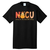 Thanksgiving Nicu Nurse Caring For The Cutest Little Turkey Tall T-Shirt