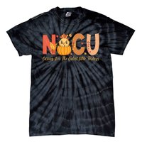 Thanksgiving Nicu Nurse Caring For The Cutest Little Turkey Tie-Dye T-Shirt