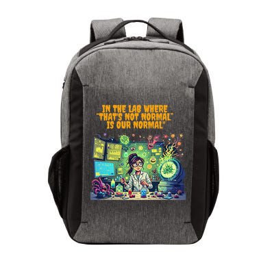 Thats Not Normal Is Our Normal  Funny Lab Science Design Vector Backpack