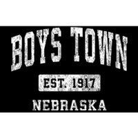 Town Nebraska Ne Vintage Athletic Sports Design Bumper Sticker