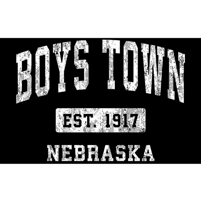 Town Nebraska Ne Vintage Athletic Sports Design Bumper Sticker