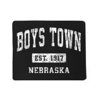 Town Nebraska Ne Vintage Athletic Sports Design Mousepad