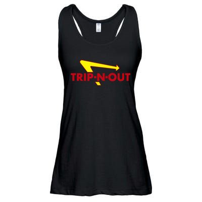 Trip N Out Funny Saying Sarcastic Novelty Humor Cool Ladies Essential Flowy Tank