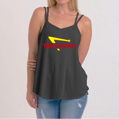 Trip N Out Funny Saying Sarcastic Novelty Humor Cool Women's Strappy Tank