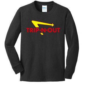 Trip N Out Funny Saying Sarcastic Novelty Humor Cool Kids Long Sleeve Shirt