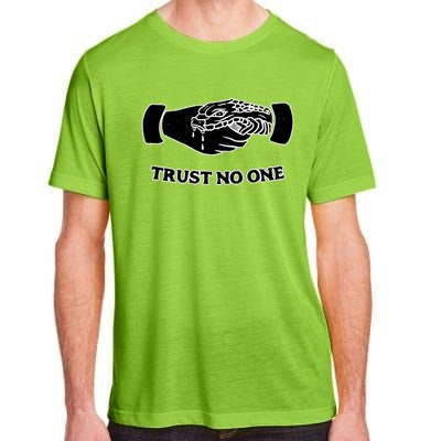 Trust No One Shake Hands With A Snake Adult ChromaSoft Performance T-Shirt