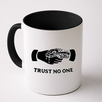 Trust No One Shake Hands With A Snake Mug