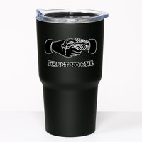 Trust No One Shake Hands With A Snake Tumbler