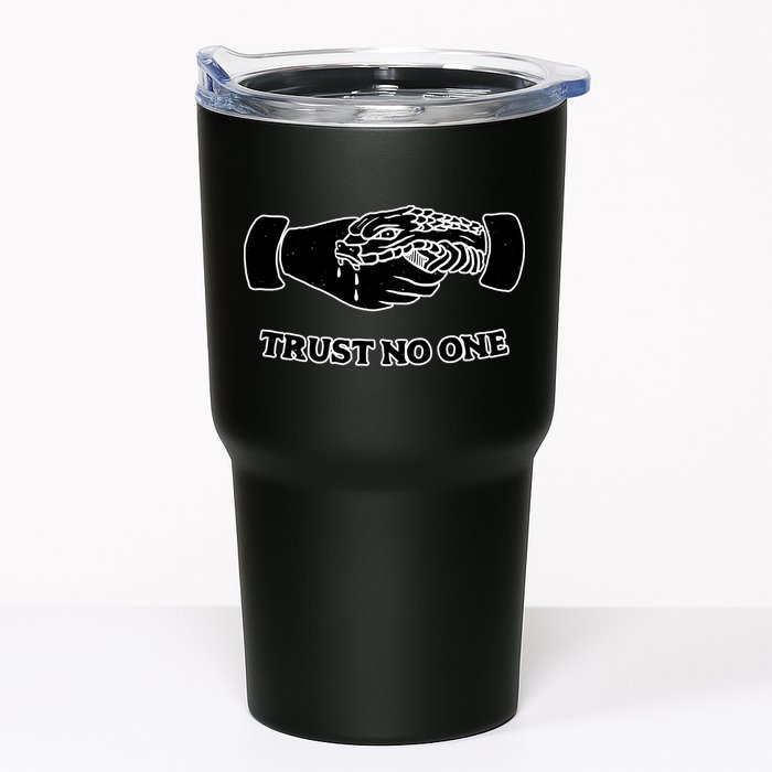 Trust No One Shake Hands With A Snake Tumbler