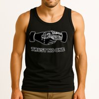 Trust No One Shake Hands With A Snake Tank Top