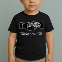 Trust No One Shake Hands With A Snake Toddler T-Shirt