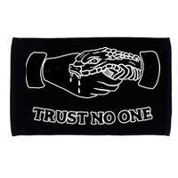 Trust No One Shake Hands With A Snake Microfiber Hand Towel