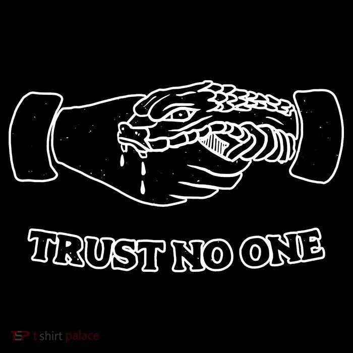 Trust No One Shake Hands With A Snake Zip Tote Bag
