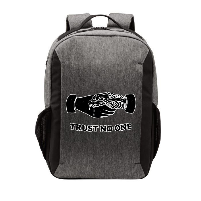 Trust No One Shake Hands With A Snake Vector Backpack
