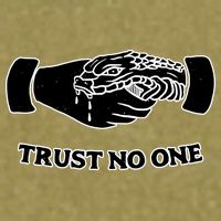 Trust No One Shake Hands With A Snake Garment-Dyed Women's Muscle Tee