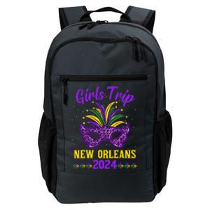 Trip New Orleans 2024 Mardi Gras Mask Friends Vacation Daily Commute Backpack