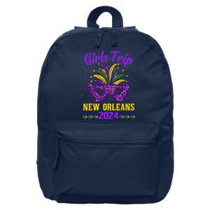 Trip New Orleans 2024 Mardi Gras Mask Friends Vacation 16 in Basic Backpack