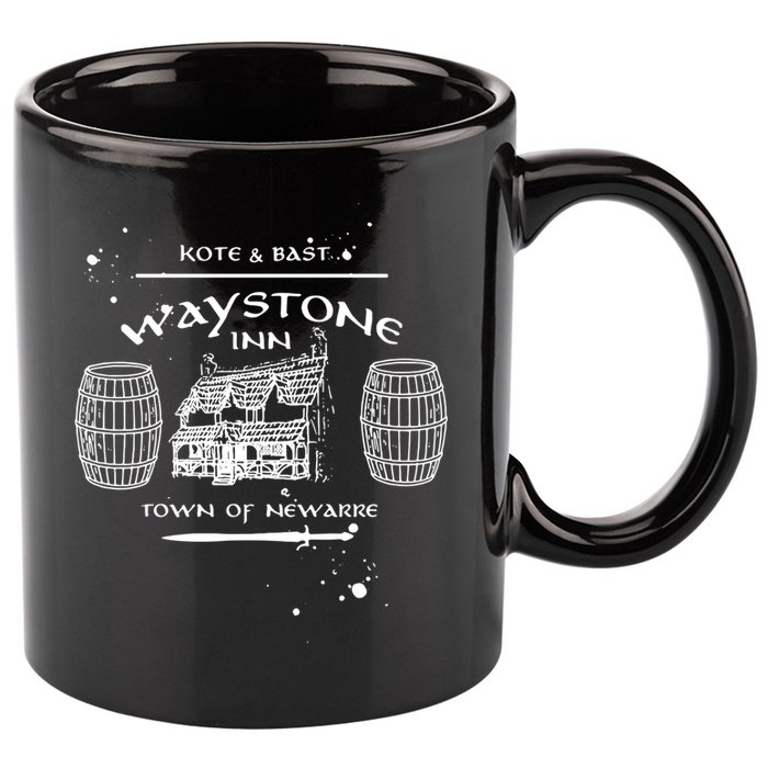The Name Of The Wind The Eolian Waystone Inn Kvothe Meaningful Gift 11oz C Handle Ceramic Mug