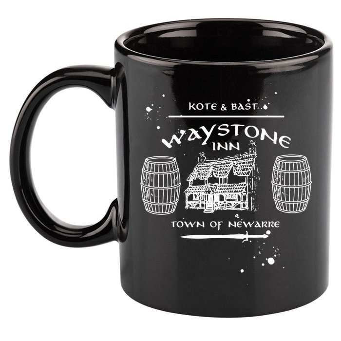 The Name Of The Wind The Eolian Waystone Inn Kvothe Meaningful Gift 11oz C Handle Ceramic Mug