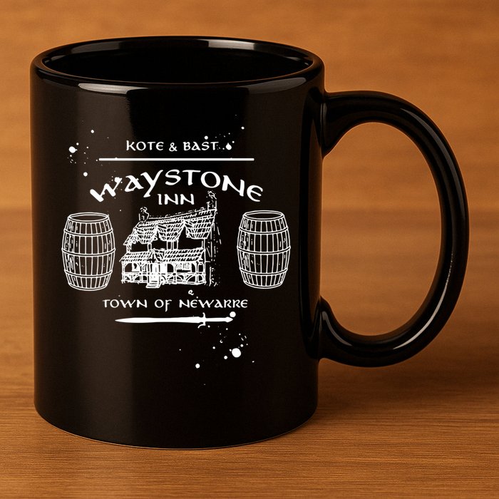 The Name Of The Wind The Eolian Waystone Inn Kvothe Meaningful Gift 11oz C Handle Ceramic Mug