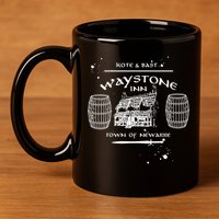 The Name Of The Wind The Eolian Waystone Inn Kvothe Meaningful Gift 11oz C Handle Ceramic Mug