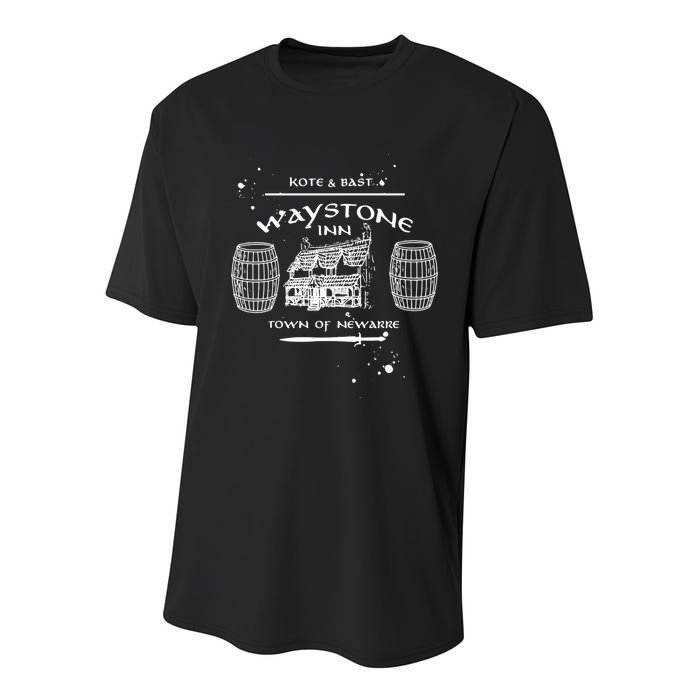 The Name Of The Wind The Eolian Waystone Inn Kvothe Meaningful Gift Youth Performance Sprint T-Shirt