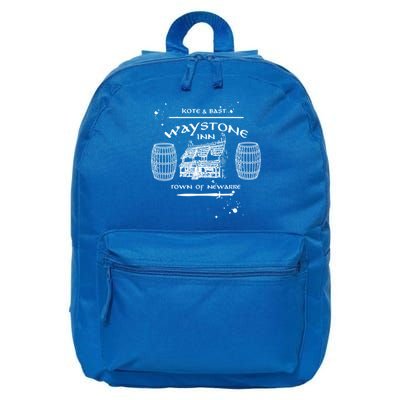 The Name Of The Wind The Eolian Waystone Inn Kvothe Meaningful Gift 16 in Basic Backpack
