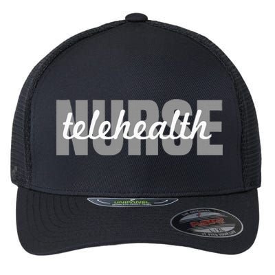 Telehealth Nurse Outfit Virtual Nursing Flexfit Unipanel Trucker Cap